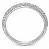Thumbnail Image 1 of Previously Owned - Vera Wang Love Collection 0.37 CT. T.W. Diamond Two Row Band in 14K White Gold