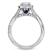 Thumbnail Image 1 of Previously Owned - Vera Wang Love Collection 1.30 CT. T.W. Cushion-Cut Diamond Frame Engagement Ring in 14K White Gold