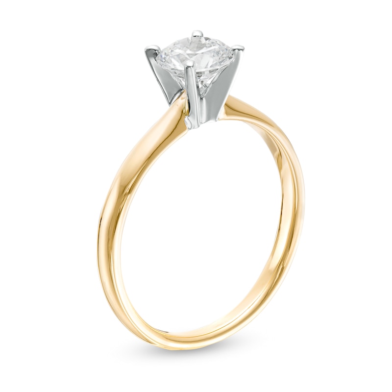 Previously Owned - 1.00 CT. Diamond Solitaire Engagement Ring in 14K Gold (J/I1)