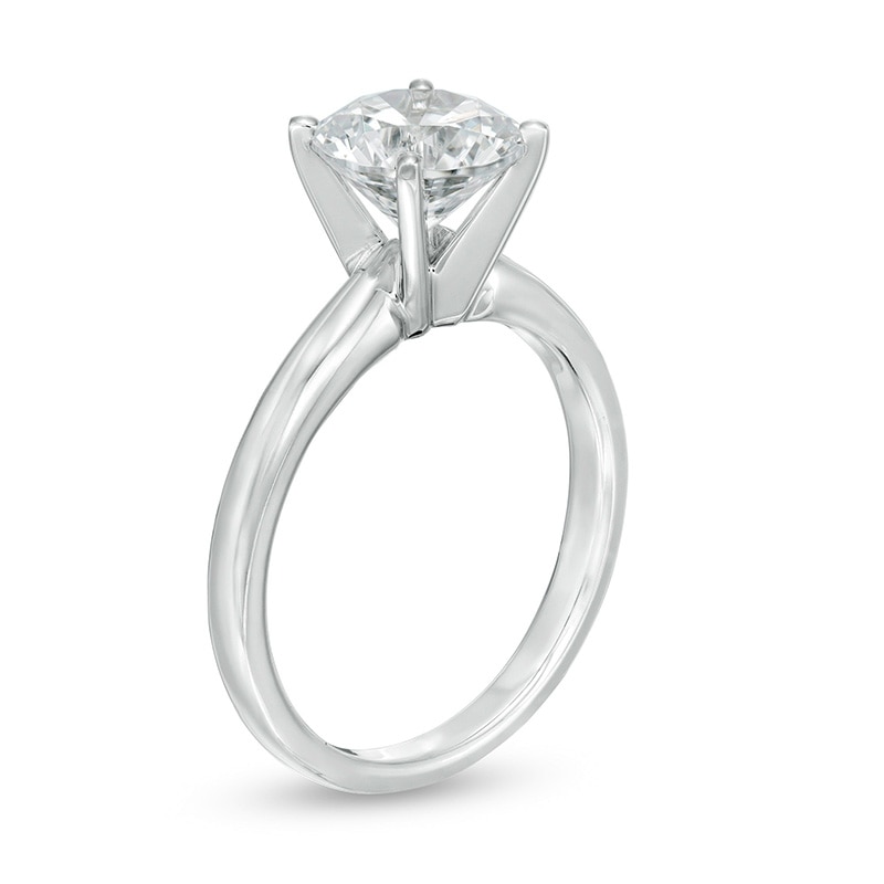 Previously Owned - 2.00 CT. Prestige® Diamond Solitaire Engagement Ring in 14K White Gold (J/I1)