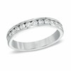 Thumbnail Image 0 of Previously Owned - 0.50 CT. T.W. Diamond Anniversary Band in 18K White Gold (E/I1)