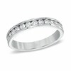 Thumbnail Image 0 of Previously Owned - 0.50 CT. T.W. Diamond Anniversary Band in 18K White Gold (E/I1)