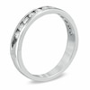 Thumbnail Image 1 of Previously Owned - 0.50 CT. T.W. Diamond Anniversary Band in 18K White Gold (E/I1)