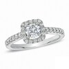 Thumbnail Image 1 of Previously Owned - Celebration  Fire™ 0.82 CT. T.W. Diamond Engagement Ring in 14K White Gold (H-I/SI1-SI2)