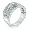 Thumbnail Image 1 of Previously Owned - 1.00 CT. T.W. Diamond Multi-Row Anniversary Band in 14K White Gold