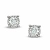 Thumbnail Image 1 of Previously Owned - 0.50 CT. T.W. Diamond Solitaire Stud Earrings in 10K White Gold