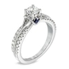 Thumbnail Image 1 of Previously Owned - Vera Wang Love Collection 0.70 CT. T.W. Diamond Split Shank Engagement Ring in 14K White Gold