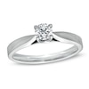 Thumbnail Image 1 of Previously Owned - Celebration Ideal 0.30 CT. Diamond Engagement Ring in 14K White Gold (I/I1)