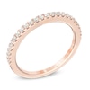 Thumbnail Image 1 of Previously Owned - Vera Wang Love Collection 0.23 CT. T.W. Diamond Band in 14K Rose Gold