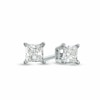 Thumbnail Image 1 of Previously Owned - Celebration  Grand™ 0.50 CT. T.W. Princess-Cut Diamond Solitaire Earrings in 14K White Gold