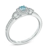 Thumbnail Image 1 of Previously Owned - 0.50 CT. T.W. Canadian Diamond Vintage-Style Three Stone Ring in 14K White Gold (I2)