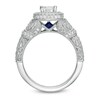Thumbnail Image 3 of Previously Owned - Vera Wang Love Collection 1.20 CT. T.W. Diamond Frame Vintage-Style Ring in 14K White Gold