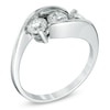 Thumbnail Image 2 of Previously Owned - 1.00 CT. T.W.  Diamond Three Stone Engagement Ring in 14K White Gold (I/I1)