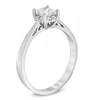 Thumbnail Image 1 of Previously Owned - 0.33 CT. T.W. Canadian Princess-Cut Diamond Frame Engagement Ring in 14K White Gold (I/I1)