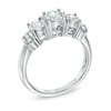 Thumbnail Image 1 of Previously Owned - 0.50 CT. T.W. Diamond Past Present Future® Engagement Ring in 10K White Gold