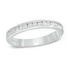 Thumbnail Image 0 of Previously Owned - Vera Wang Love Collection 0.23 CT. T.W. Diamond Wedding Band in 14K White Gold