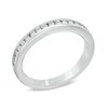 Thumbnail Image 1 of Previously Owned - Vera Wang Love Collection 0.23 CT. T.W. Diamond Wedding Band in 14K White Gold