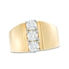 Thumbnail Image 0 of Previously Owned - 1.00 CT. T.W. Diamond Linear Past Present Future® Ring in 14K Gold