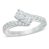 Thumbnail Image 0 of Previously Owned - Ever Us™ 1.50 CT. T.W. Two-Stone Diamond Ring in 14K White Gold