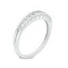 Thumbnail Image 1 of Previously Owned - 0.40 CT. T.W. Diamond Double Row Band in 14K White Gold