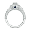 Previously Owned - Vera Wang Love Collection 1.18 CT. T.W. Pear-Shaped Diamond Frame Engagement Ring in 14K White Gold