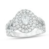 Thumbnail Image 0 of Previously Owned - Love's Destiny by Peoples 1.50 CT. T.W. Oval Diamond Engagement Ring in 14K White Gold (I/SI2)