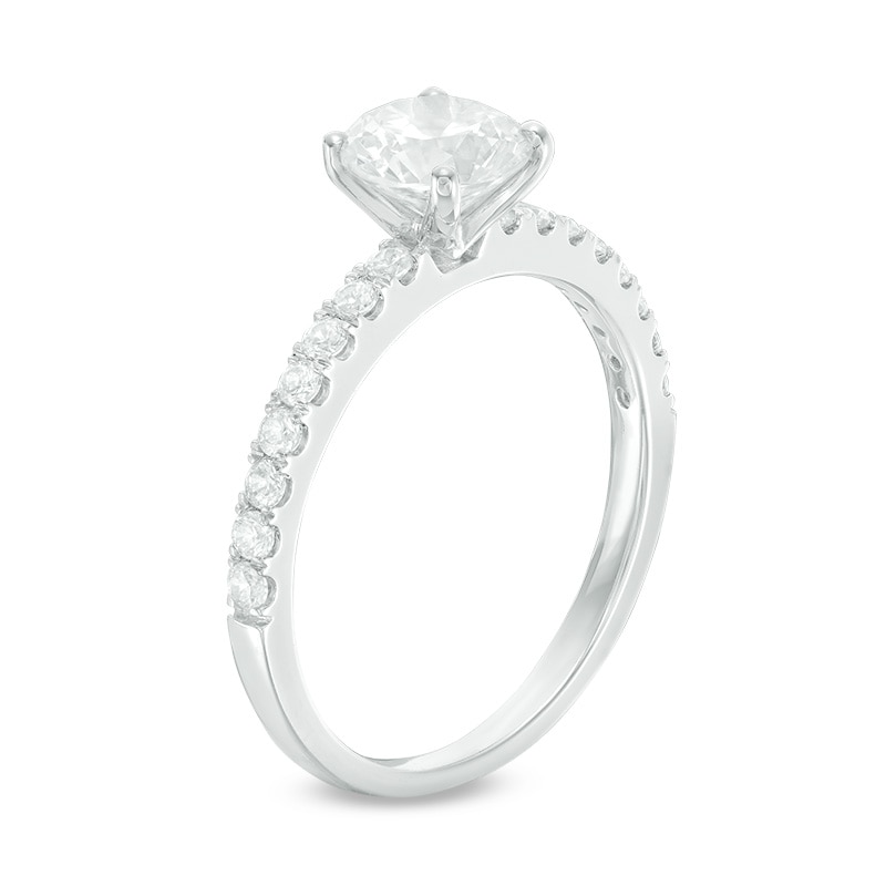 Previously Owned 1.00 CT. T.W. Diamond Engagement Ring 14K White Gold