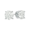 Thumbnail Image 1 of Previously Owned - 1.50 CT. T.W. Diamond Solitaire Stud Earrings in 14K White Gold (J/I2)