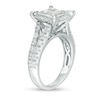 Thumbnail Image 1 of Previously Owned - 2.00 CT. T.W. Quad Princess-Cut Diamond Frame Engagement Ring in 14K White Gold
