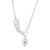 Previously Owned - Peoples 100-Year Anniversary 0.30 CT.  Diamond Solitaire Pendant in 14K White Gold (I/I1)