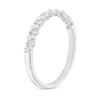 Thumbnail Image 3 of Previously Owned - 0.25 CT. T.W. Diamond Double Row Band in 10K White Gold