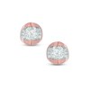 Thumbnail Image 1 of Previously Owned - 0.20 CT. T.W. Diamond Solitaire Stud Earrings in 14K Rose Gold (I/I2)