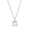 Previously Owned - Trouvaille Collection 0.50 CT. DeBeers®-Graded Diamond Solitaire Pendant in 14K White Gold (F/I1)