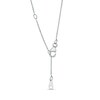 Thumbnail Image 3 of Previously Owned - Trouvaille Collection 0.75 CT. T.W. DeBeers®-Graded Diamond Frame Pendant in 14K White Gold (F/I1)