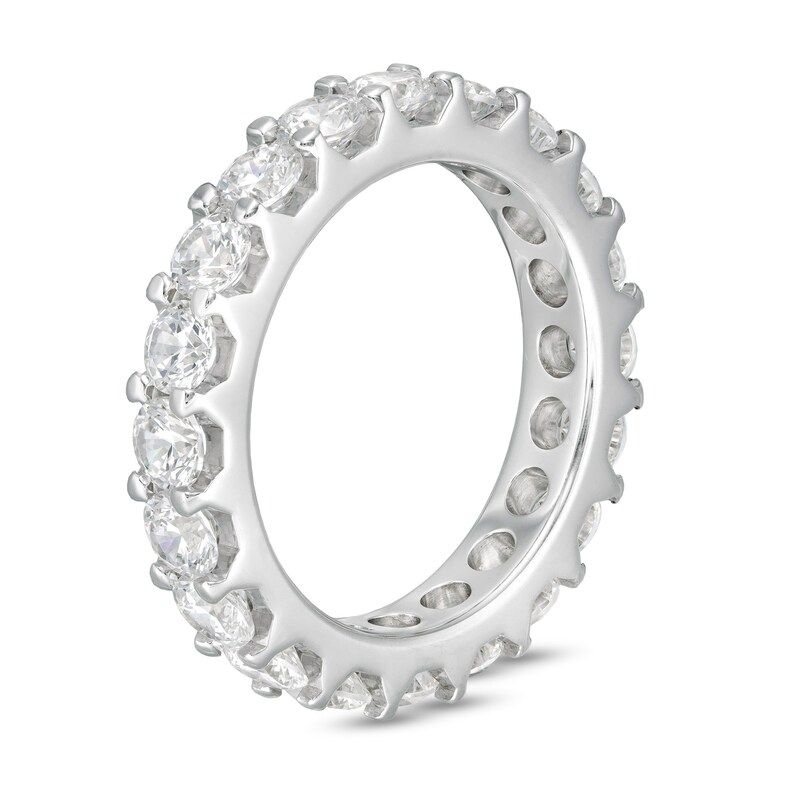 Main Image 2 of Previously Owned - 3.00 CT. T.W. Diamond Eternity Band in 14K White Gold