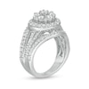 Thumbnail Image 3 of Previously Owned - 2.00 CT. T.W. Composite Diamond Frame Engagement Ring in 10K White Gold