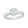Thumbnail Image 1 of Previously Owned - 1.00 CT. T.W. Diamond Split Shank Engagement Ring in 14K White Gold (J/I3)