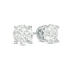 Thumbnail Image 1 of Previously Owned - 0.70 CT. T.W. Diamond Solitaire Stud Earrings in 10K White Gold