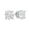 Thumbnail Image 1 of Previously Owned - 0.10 CT. T.W. Diamond Solitaire Stud Earrings in Sterling Silver