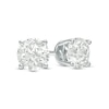 Thumbnail Image 1 of Previously Owned - 1.20 CT. T.W. Diamond Solitaire Stud Earrings in 10K White Gold