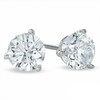 Thumbnail Image 1 of Previously Owned - 0.50 CT. T.W. Diamond Solitaire Stud Earrings in 14K White Gold (I/I2)