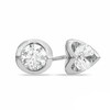 Thumbnail Image 1 of Previously Owned - 0.20 CT. T.W. Diamond Tension-Set Earrings in 14K White Gold (I/I2)