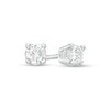 Thumbnail Image 1 of Previously Owned - 0.20 CT. T.W. Diamond Solitaire Stud Earrings in 10K White Gold (J/I3)
