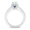 Thumbnail Image 3 of Previously Owned - Vera Wang Love Collection 0.58 CT. T.W. Diamond Solitaire Collar Engagement Ring in 14K White Gold