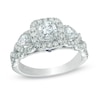 Thumbnail Image 1 of Previously Owned - Vera Wang Love Collection 1.45 CT. T.W. Diamond Three Stone Engagement Ring in 14K White Gold