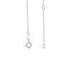 Thumbnail Image 2 of Previously Owned - 0.05 CT. T.W. Diamond Five Stone Station Necklace in Sterling Silver