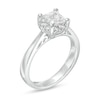 Thumbnail Image 3 of Previously Owned - 1.18 CT. T.W. Princess-Cut Diamond Frame Engagement Ring in 14K White Gold (I/I2)