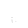 Previously Owned - 0.7mm Box Chain Necklace in Solid 14K White Gold - 18"