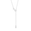 Thumbnail Image 3 of Previously Owned - 0.25 CT. T.W. Lab-Grown Diamond Frame Pendant in 14K White Gold (F/SI2)