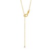 Thumbnail Image 2 of Previously Owned - Diamond-Cut Lock Pendant in 10K Gold